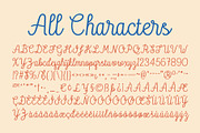 CS Blossom – Script Font, a Script Font by Craft Supply Co. (Thumbnail 8 of 8)