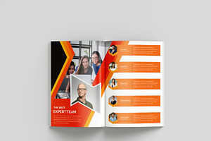 Modern Annual Report Template Design