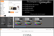 Blogger Template Modern Brooke, a Templates & Theme by BD Web Studio (Thumbnail 3 of 3)