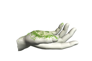 3DFoin - Animated Hand Statue