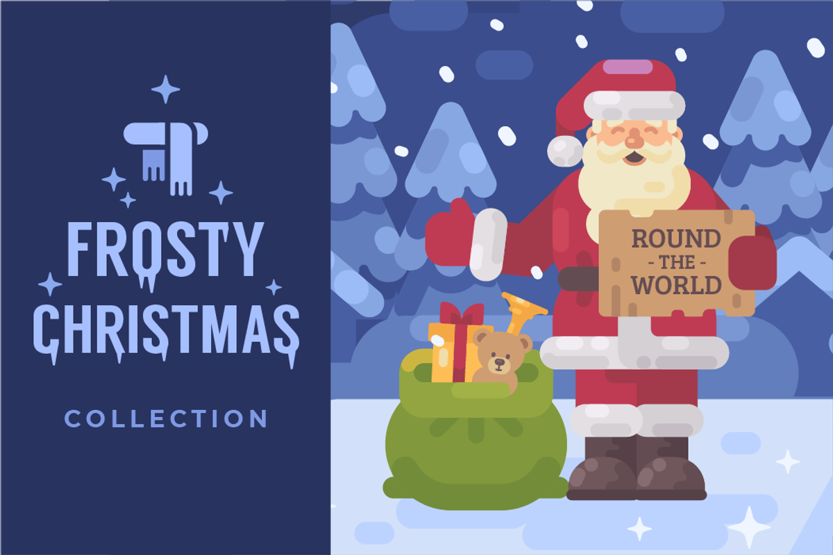 Frosty Christmas, an Illustration by Ivan Dubovik (Photo 1 of 13)