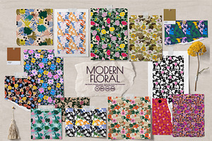 Modern Floral Prints