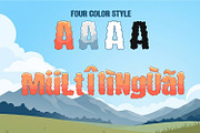 Cloudypop, a Font by Rashdrawn (Thumbnail 4 of 8)