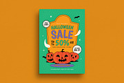 Halloween Sale Event Flyer, a Flyer Template by Guuver (Thumbnail 2 of 3)