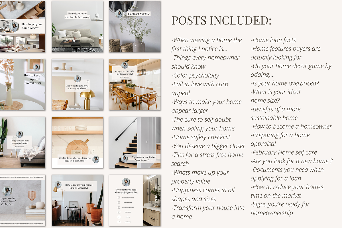 February Real Estate Social Media, a Social Media Template by Marketing Templates Co. (Photo 7 of 10)
