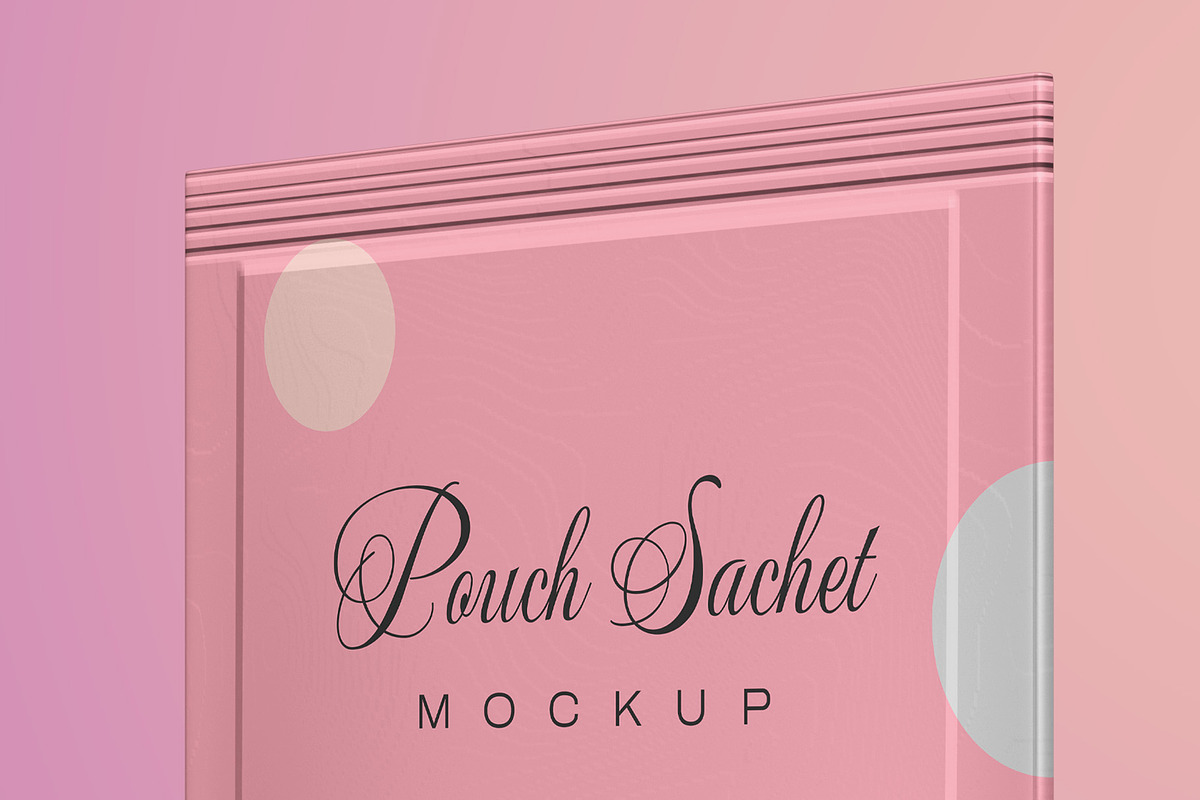 Pouch Sachet Mockup - 8 views, a Packaging Mockup by Illusiongraphic (Photo 17 of 21)