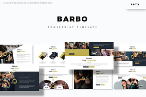 Barbo - Powerpoint Template