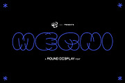 MERNI Round Display Typeface, a Font by MDP TYPEFACES (Thumbnail 1 of 6)