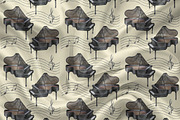 Music Digital Papers, Patterns, a Pattern Graphic by PatternPalette (Thumbnail 7 of 12)