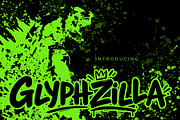 Glphzilla, a Handwritten Font by OMG IT'S LINDZ (Thumbnail 1 of 6)