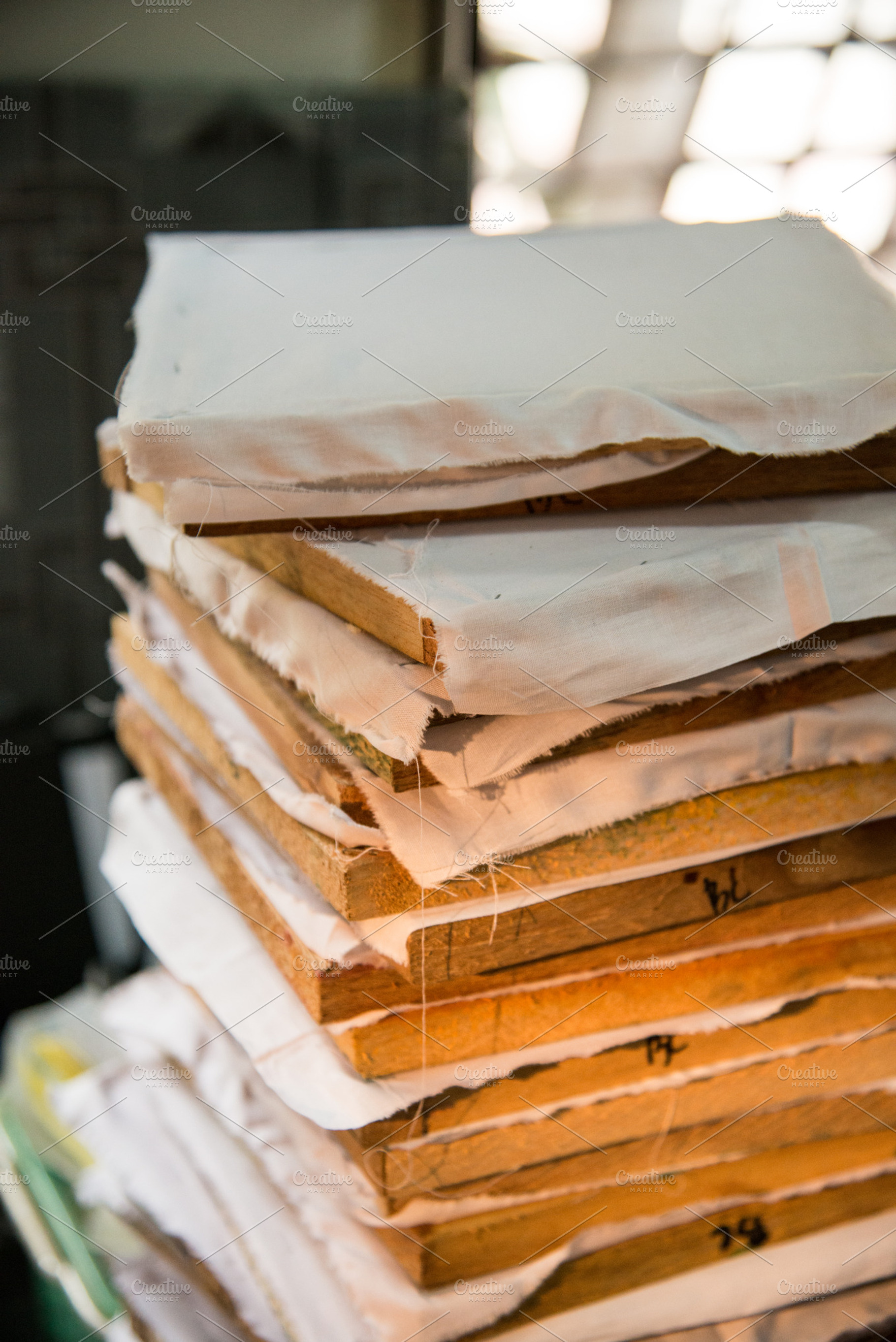 Canvas and Cloth Stack