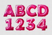 Pink Balloon Font, a Sans Serif Font by Handmadefont (Thumbnail 21 of 21)