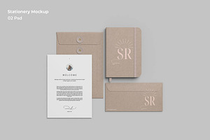 Stationery Mockup, an Advertising Mockup by Se٧enStudio