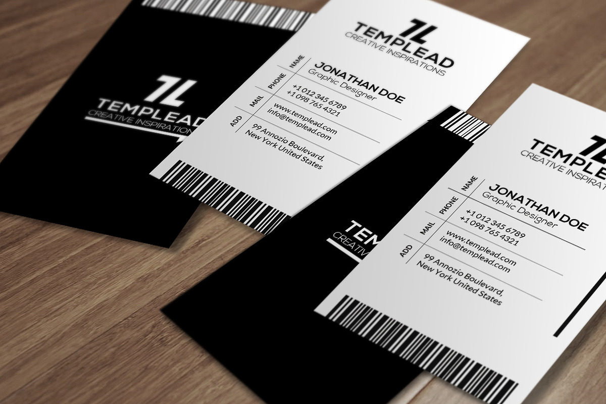 Corporate Business Card SE0327, a Card Template by annozio (Photo 2 of 4)