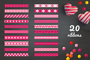 Valentine Elements, a Pattern Graphic by miumiu (Thumbnail 4 of 5)