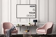 Mockups posters in the interior, a Household Mockup by FilL239 (Thumbnail 9 of 15)