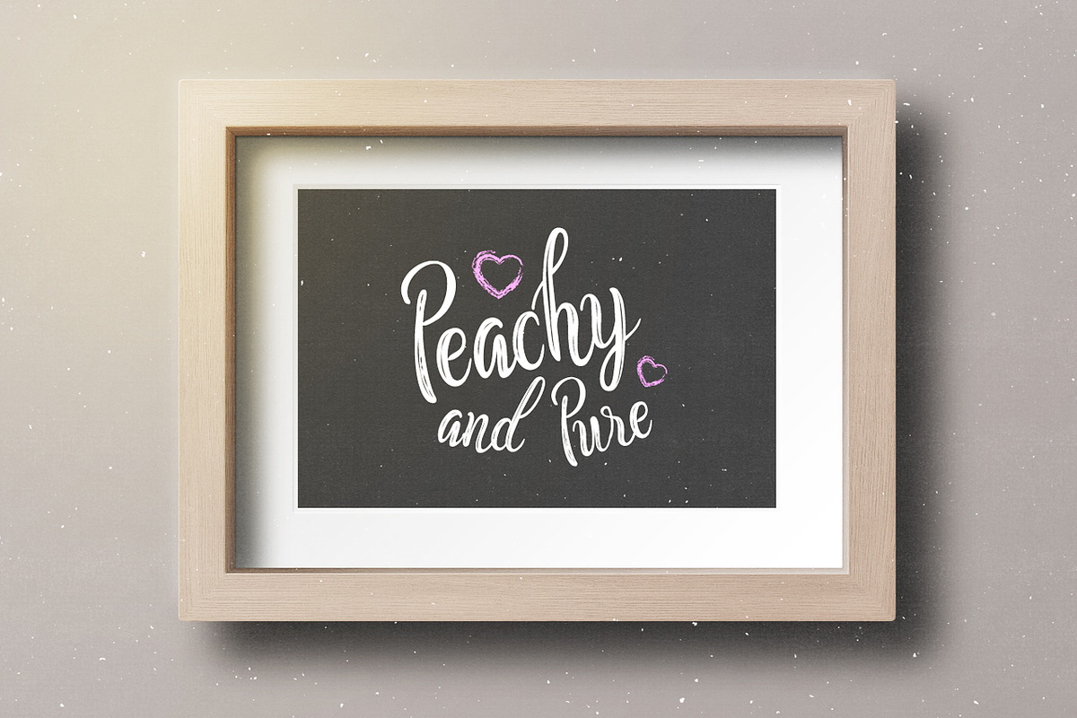 Peachy & Pure - Typeface preview 5