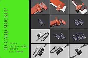 ID Card Mockup