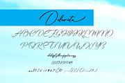Delavista, a Script Font by Gatype (Thumbnail 7 of 8)