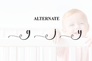 Chubby | Script Font, a Handwritten Font by Scratchones (Thumbnail 8 of 9)