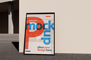 Poster Mockup Set, an Advertising Mockup by Mirachma Project (Thumbnail 2 of 6)