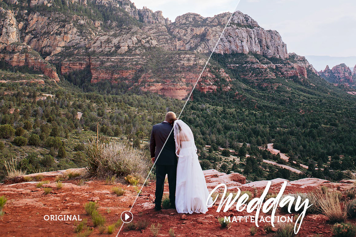 Wedday Matte Photoshop Action, an Action Add-On by skybluecreative (Photo 5 of 5)