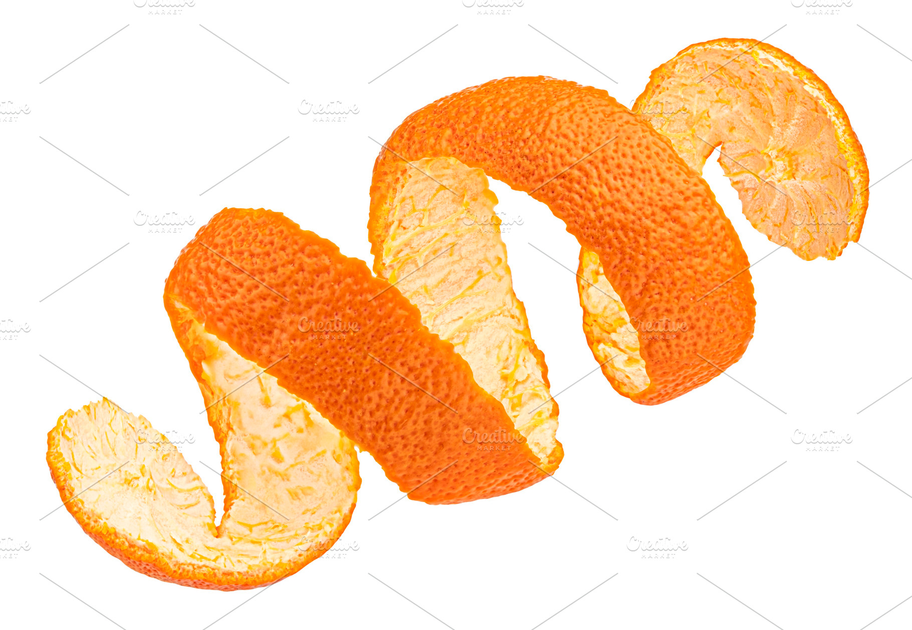 Twisted orange peel, a Food & Drink Photo by Max Lashcheuski