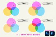 Risograph Toolkit for Photoshop, a Brush Add-On by Brian Ritter Design (Thumbnail 4 of 13)