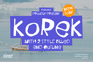 Korek Typeface