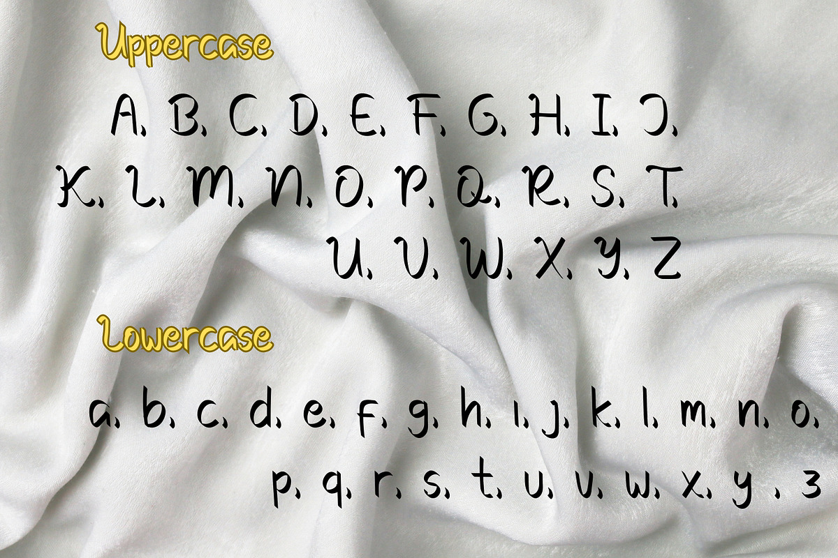 Lila Mae Fancy Sans Serif Font, a Handwritten Font by PaperMoon (Photo 6 of 7)