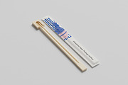 Chopsticks Paper Package Mockup, a Packaging Mockup by Momogi (Thumbnail 3 of 6)