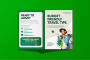 Budget Friendly Travel Tips Bifold, a Brochure Template by MMPixelCraft (Thumbnail 4 of 4)