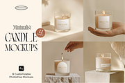 Candle Mockup Set, a Packaging Mockup by Brandear Design (Thumbnail 1 of 17)