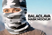Balaclava Mask Mockup, a Mask Mockup by rebrandy (Thumbnail 1 of 7)