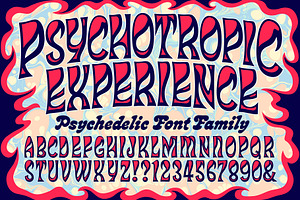 Psychotropic Experience Font Family