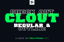 Clout Display Font