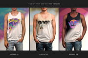 Men Tank Top Mockups, a Shirt Mockup by Indieground Design Inc. (Thumbnail 3 of 5)
