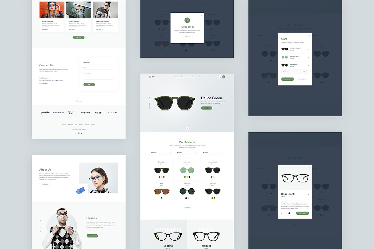 Oppy — Single Page PSD Template, a Landing Page Template by artemmashirov (Photo 3 of 3)