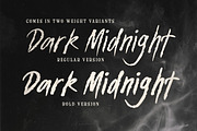 Dark Midnight – Horror Raw Brush, a Handwritten Font by Letterhend Studio (Thumbnail 2 of 9)