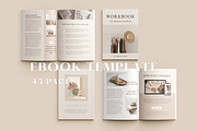 Ebook Workbook Handbook Template, a Magazine Template by ShopRShop (Thumbnail 1 of 11)
