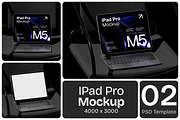 High Quality iPad Pro Mockup, an iPad Mockup by Permadi Creative (Thumbnail 1 of 4)