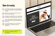 Minimal Ecommerce Website Template, a Wix Template by Template Twist Shop (Thumbnail 5 of 10)