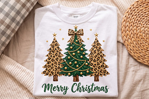 Merry Christmas Png, Leopard Print, an Object Illustration by Libby Wishes