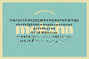 Moksha Font - Retro Style, a Handwritten Font by MDG (Thumbnail 5 of 13)