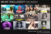 12 Photo Effect Templates, a Layer Style Add-On by iDoodle Studio (Thumbnail 2 of 6)