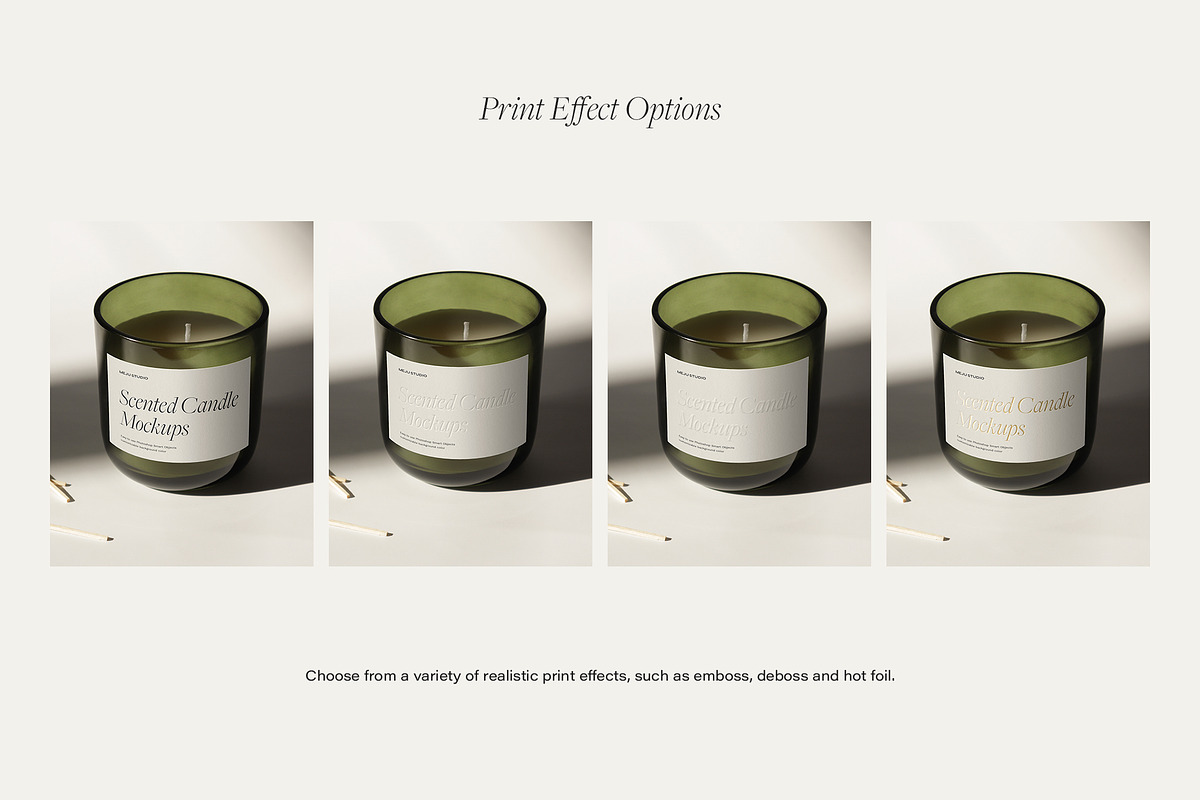 Glass Candle Mockup, a Packaging Mockup by Wildfield Studio (Photo 6 of 7)