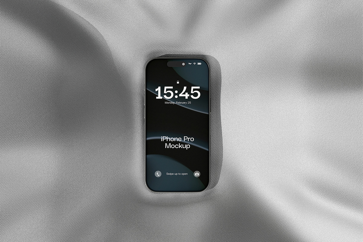 Iphone Pro Mockup, an iPhone Mockup by Unerispace (Photo 3 of 3)