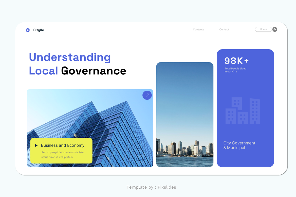 City Government PowerPoint, a Presentation Template by Pixslides (Photo 3 of 7)