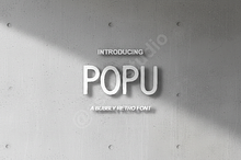 Popu - Sophisticated Modern Display