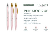 Pen PSD MOCKUP SET, a Pens & Pencil Mockup by Ira Kot Design (Thumbnail 1 of 7)